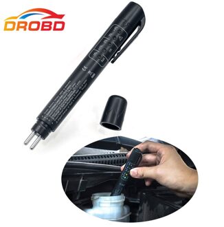 Remvloeistof Tester Pen 5 Led Auto Voertuig Auto Automotive Testing Tool Voor DOT3/DOT4 Voertuig Gereedschap Diagnostische Hulpmiddelen