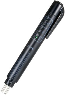 Remvloeistof Tester Pen Remvloeistof Liquid Tester Pen Auto Brake Olie Vocht Analyzer Met 5 Led-indicatoren Voor DOT3 DOT4 DOT5