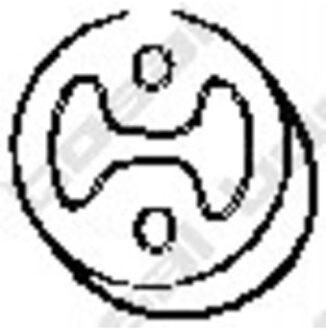 Renault Aanslagrubber, demper