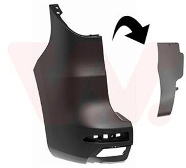 Renault Achter Bumper Links 4414531