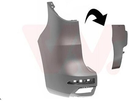 Renault Achter Bumper Links 4414535