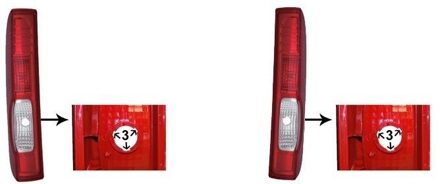 Renault Achterlicht set SET4395933