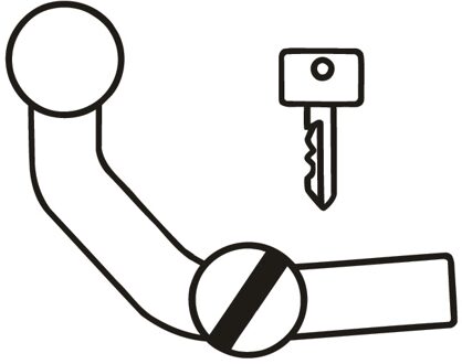 Renault Afneembare trekhaak 038503