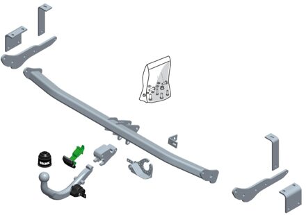 Renault Afneembare trekhaak