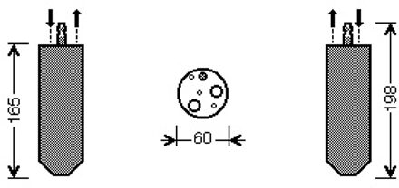 Renault AIRCO DROGER (Zie Foto) 4300D364