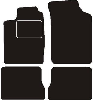 Renault Automatten passend voor Renault Clio 2001 - 2005 MSN1361497