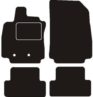 Renault Automatten passend voor Renault Clio 2009 - 2012 MSN1365115