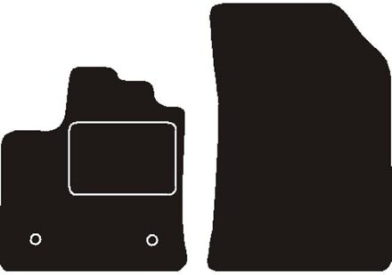 Renault Automatten voorzijde passend voor Renault Express 2021- MSN1361518