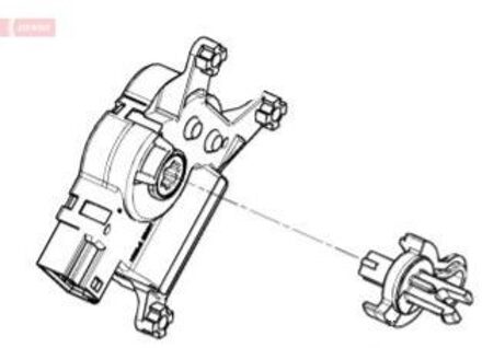 Renault Bedieningselement, airconditioning DAT23012