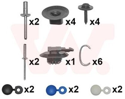Renault bevestingen achterbumper 4373793