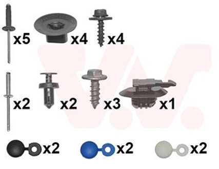 Renault bevestingen achterbumper 4377793