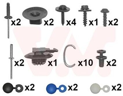 Renault bevestingen achterbumper 4407793