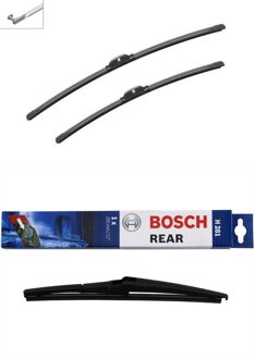 Renault Bosch Ruitenwissers voordeelset A957S + H801 A957SH801