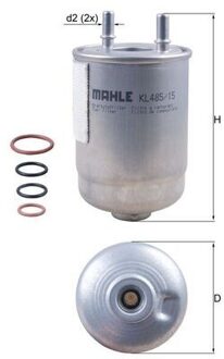 Renault Brandstoffilter KL48515D