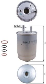 Renault Brandstoffilter KL7522D