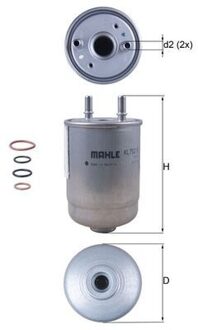 Renault Brandstoffilter KL7525D