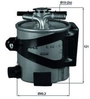 Renault Brandstoffilter KLH4417