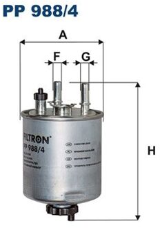 Renault Brandstoffilter PP9884