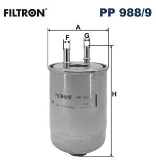 Renault Brandstoffilter PP9889