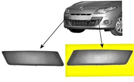 Renault Bumperlijst Links Bumper 4377581