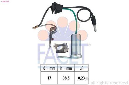 Renault Contactpuntset, stroomverdeler 1369126