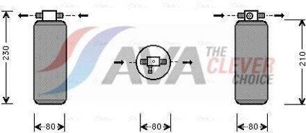 Renault Droger, airconditioning UVD031