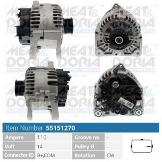 Renault Dynamo / Alternator 55151270