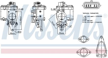 Renault EGR-klep 98272
