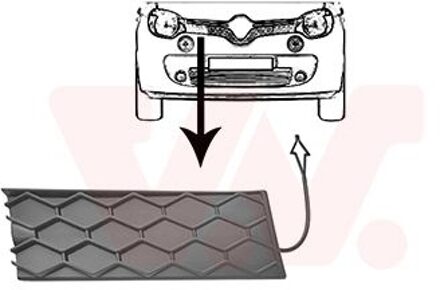 Renault grille r. sierrooster 4368512