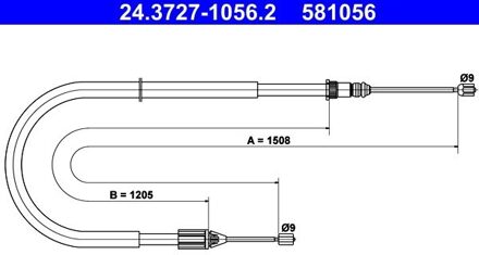 Renault Handremkabel 24372710562