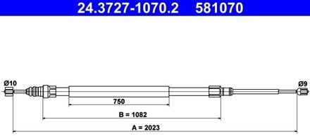 Renault Handremkabel 24372710702