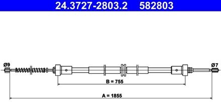 Renault Handremkabel 24372728032