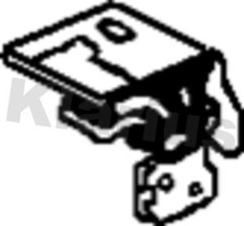 Renault Houder, uitlaatsysteem 420953