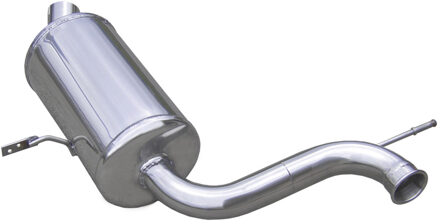 Renault InoxCar uitlaat passend voor 'Centraal' Renault Megane III RS 2.0T (250pk) 2010- (Ø70mm) IXREME1770