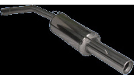 Renault InoxCar uitlaat passend voor Renault 5 1.4 GT-Turbo 80mm IXRES50380