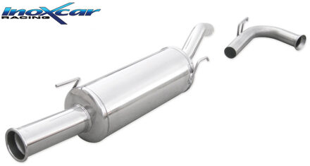 Renault InoxCar uitlaat passend voor Renault Clio I 1.8 16v 135pk -1998 1x76mm Retrò Style IXRECL04RT