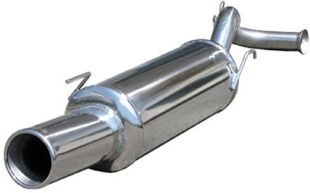 Renault InoxCar uitlaat passend voor Renault Clio I 1.8 (93pk) -1998 102mm IXRECL23102