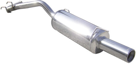 Renault InoxCar uitlaat passend voor Renault Clio I 1.8 (93pk) -1998 80mm IXRECL2380