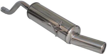 Renault InoxCar uitlaat passend voor Renault Clio II 1.2 (58pk) 1998- 80mm IXRECL0680