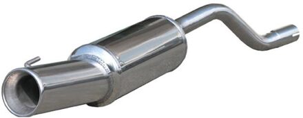 Renault InoxCar uitlaat passend voor Renault Clio II 1.4 16v (98pk) 1999- 102mm IXRECL07102
