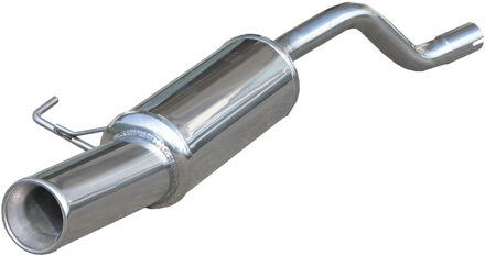 Renault InoxCar uitlaat passend voor Renault Clio II 1.4 16v (98pk) 1999- 80mm IXRECL0780