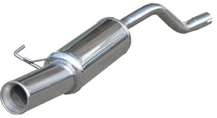 Renault InoxCar uitlaat passend voor Renault Clio II 1.5 DCi 1999- 102mm IXRECL10102