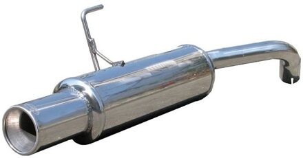 Renault InoxCar uitlaat passend voor Renault Clio RS (Fase 1) 2000- 102mm IXRECL12102