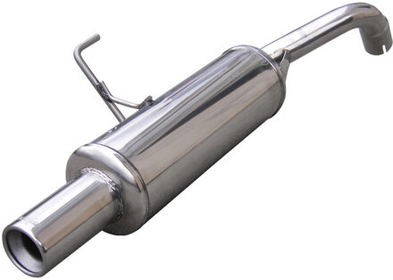 Renault InoxCar uitlaat passend voor Renault Clio RS (Fase 1) 2000- 80mm IXRECL1280