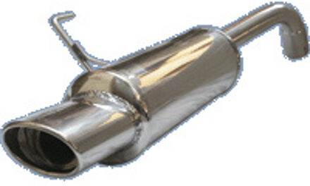 Renault InoxCar uitlaat passend voor Renault Clio RS (Fase 2) 2002- 120x80mm IXRECL13120