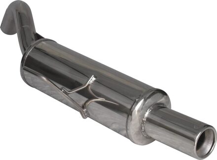 Renault InoxCar uitlaat passend voor Renault Clio RS (Fase 2) 2002- 80mm IXRECL1380