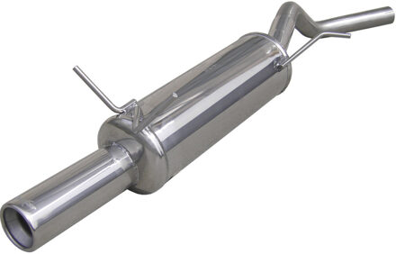 Renault InoxCar uitlaat passend voor Renault Megane 1.6 16v (108pk) -2002 80mm IXREME1480