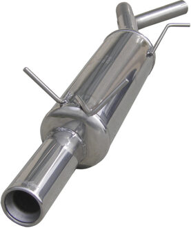 Renault InoxCar uitlaat passend voor Renault Megane 1.6 (90pk) 1996- 80mm IXREME0280