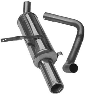 Renault InoxCar uitlaat passend voor Renault Megane II 1.9 DCi 102mm IXREME12102