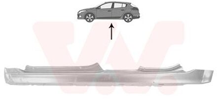 Renault Instapplaat 4327103